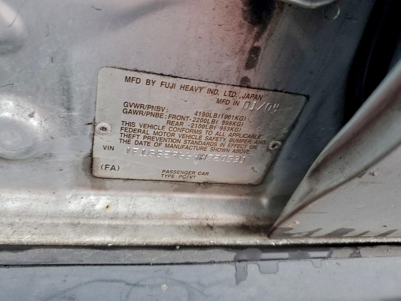 2004 SUBARU IMPREZA WRX photo 12