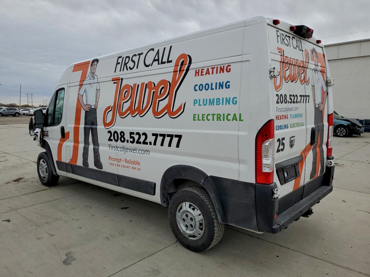 2021 RAM PROMASTER 2500 DELIVERY VAN photo 2