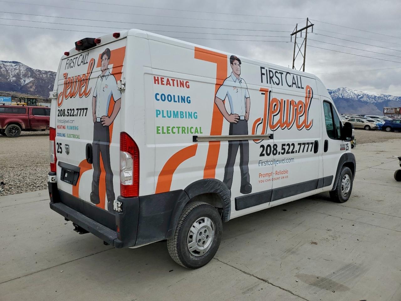 2021 RAM PROMASTER 2500 DELIVERY VAN photo 3