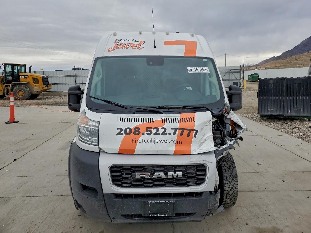 2021 RAM PROMASTER 2500 DELIVERY VAN photo 5
