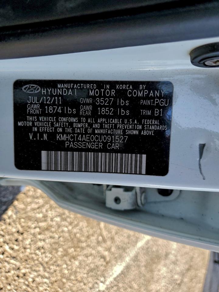 2012 HYUNDAI ACCENT GLS photo 12