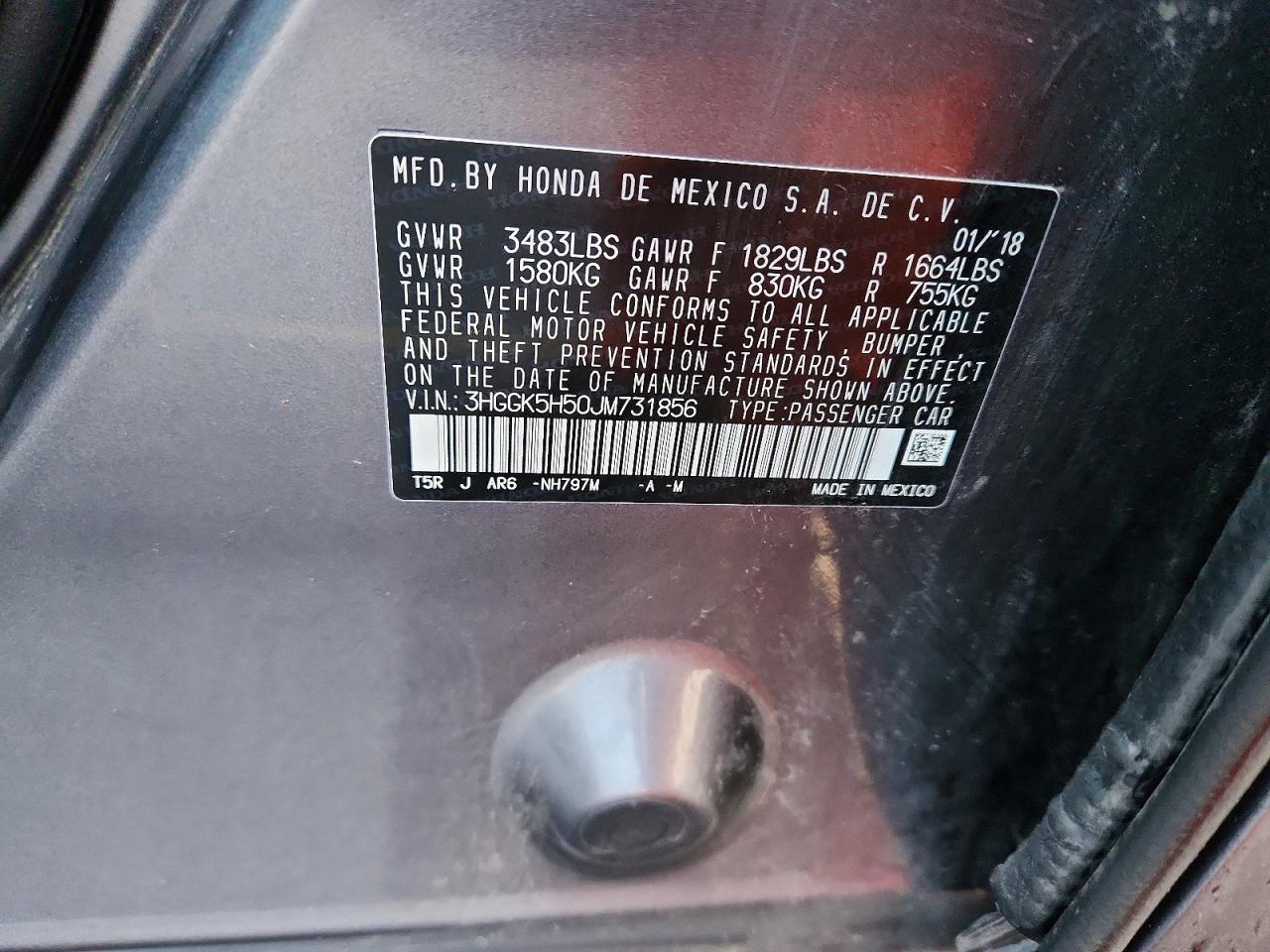 2018 HONDA FIT LX photo 37