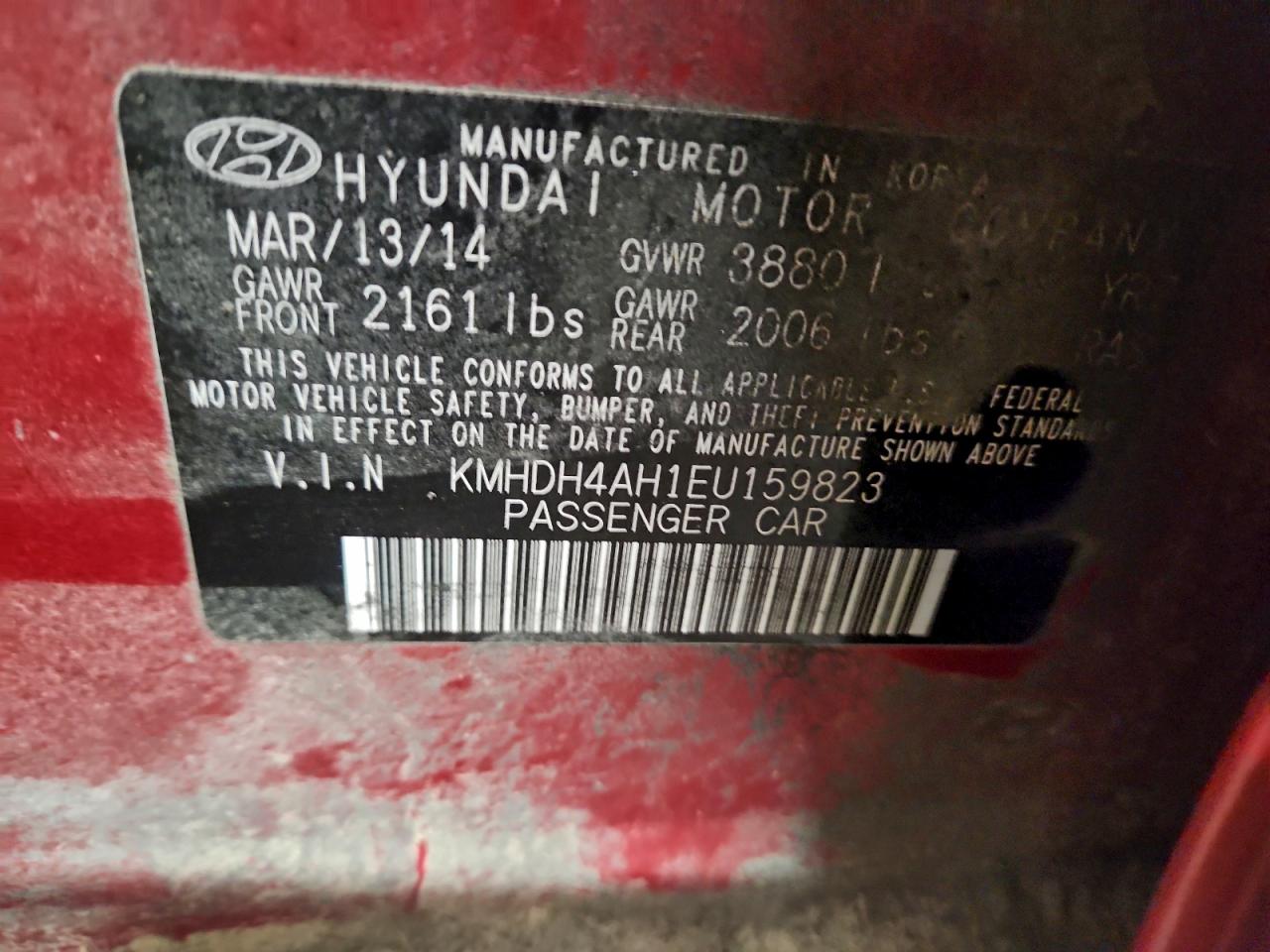 2014 HYUNDAI ELANTRA SPORT photo 23