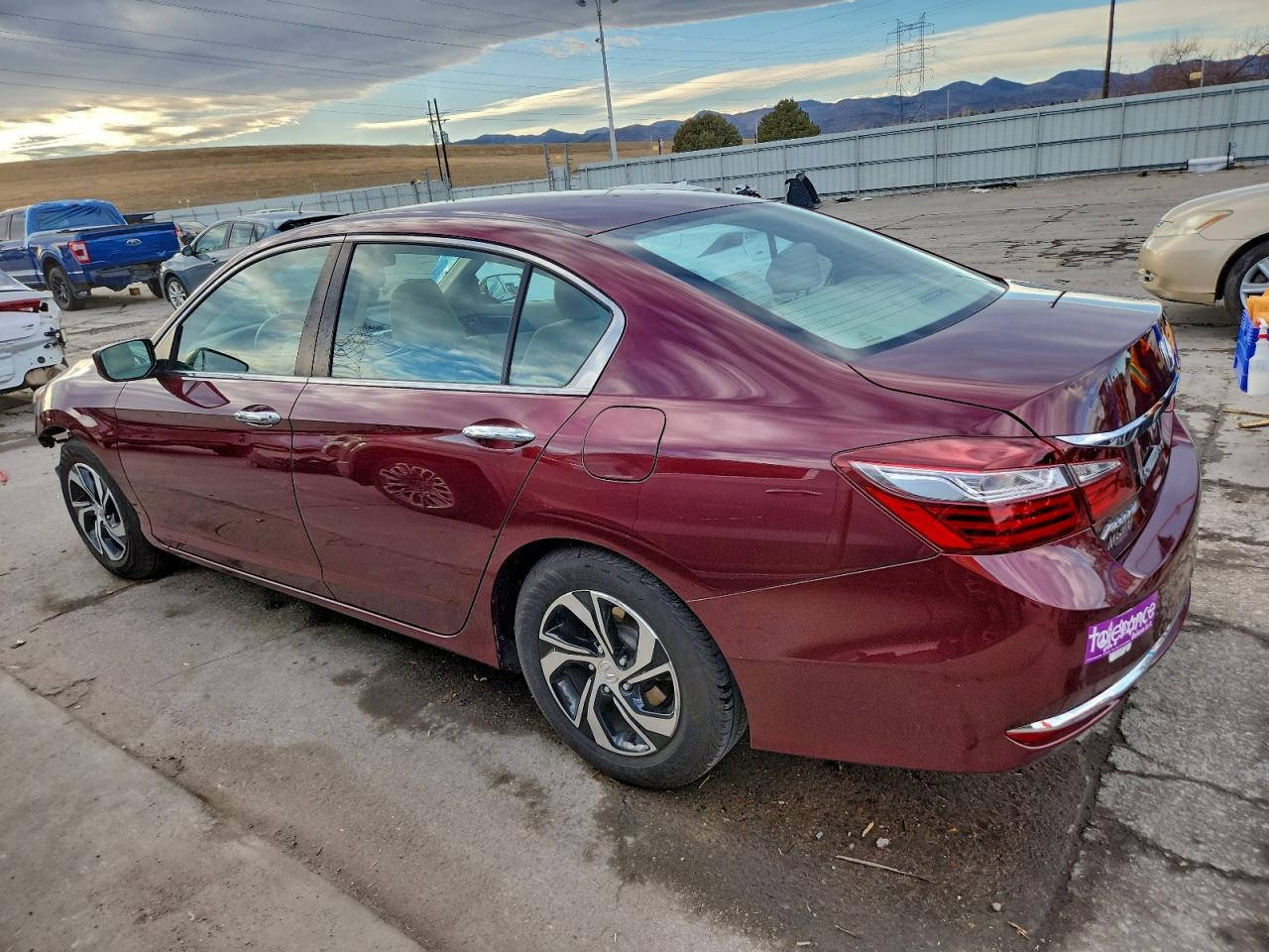 2016 HONDA ACCORD LX photo 2