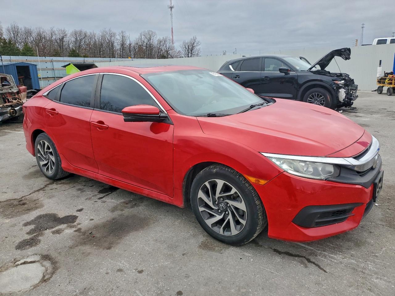 2017 HONDA CIVIC EX photo 4