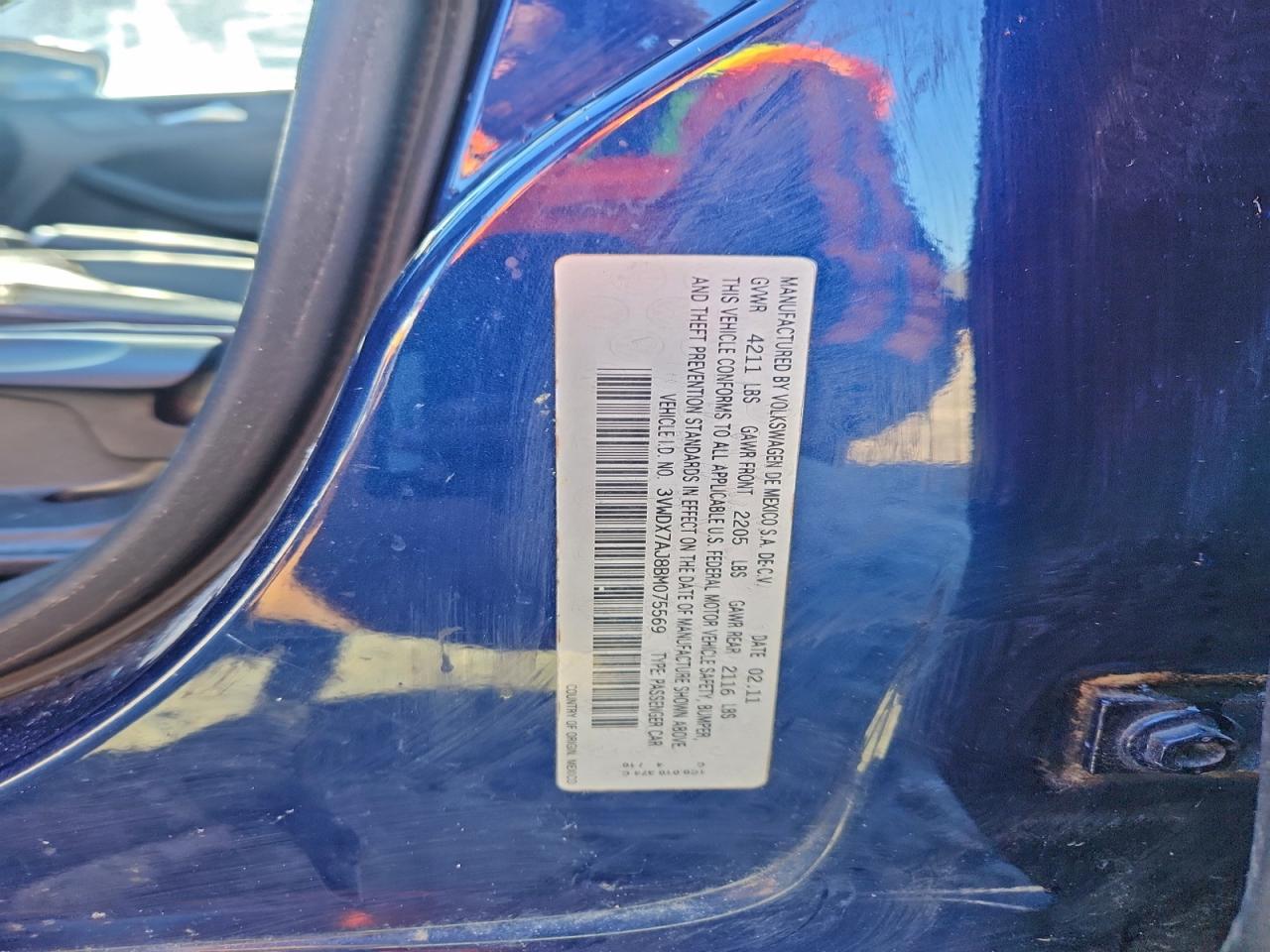 2011 VOLKSWAGEN JETTA SE photo 23