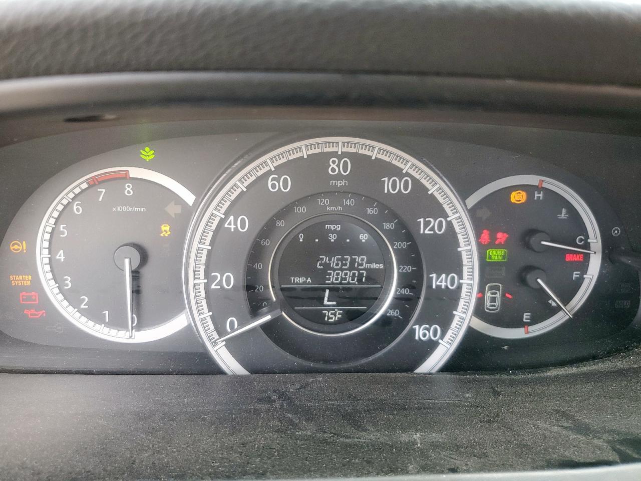 2013 HONDA ACCORD EX photo 9
