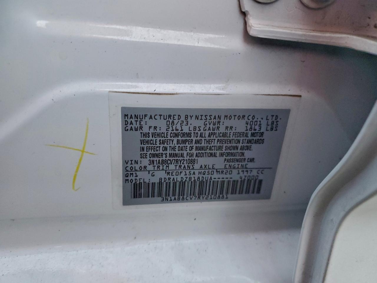 2024 NISSAN SENTRA SV photo 25
