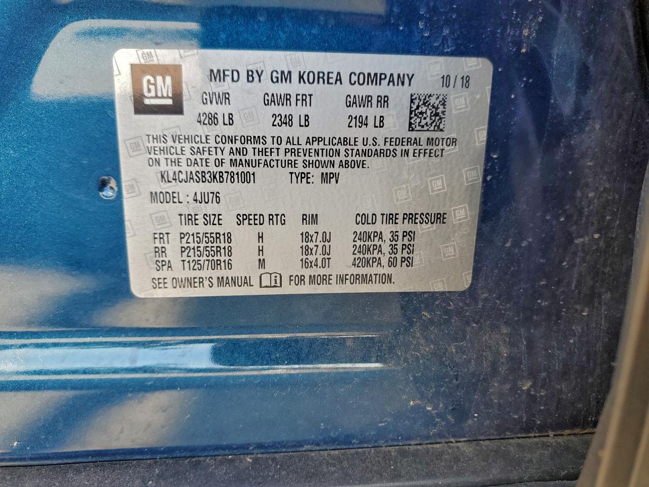2019 BUICK ENCORE PREFERRED photo 25