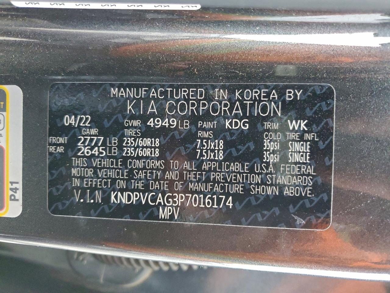 2023 KIA SPORTAGE EX photo 13