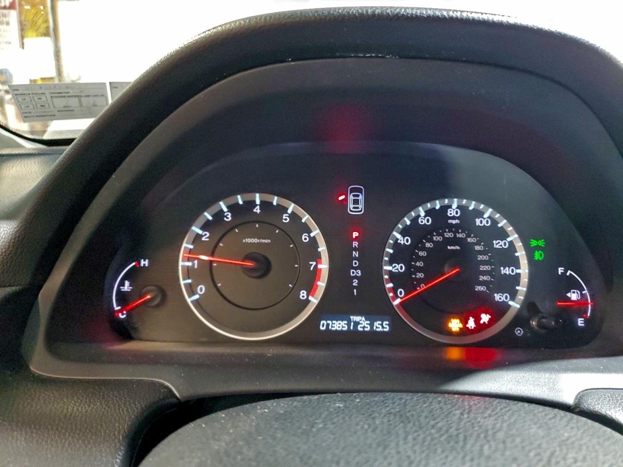 2012 HONDA ACCORD EXL photo 17
