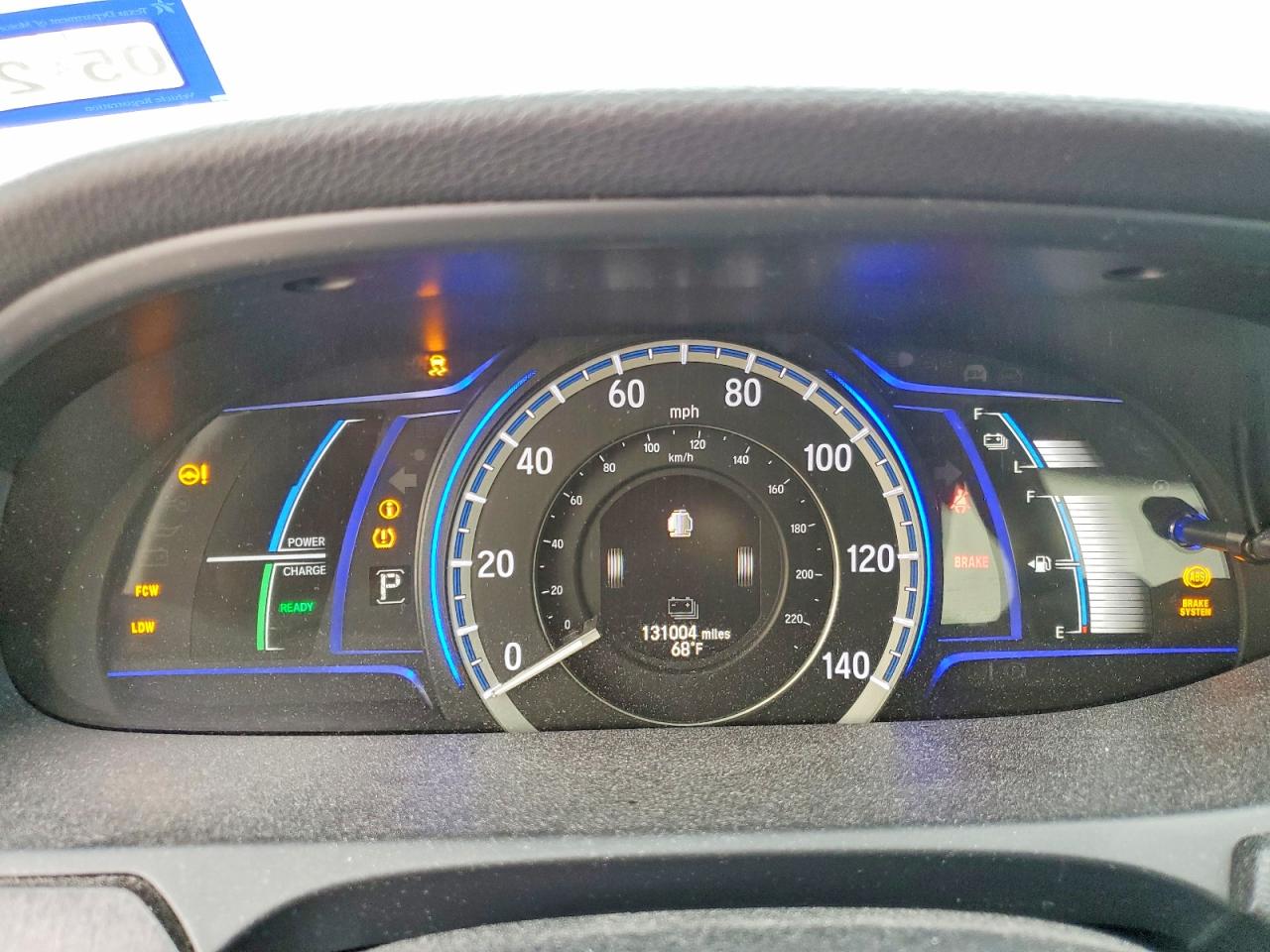 2015 HONDA ACCORD HYBRID EXL photo 17