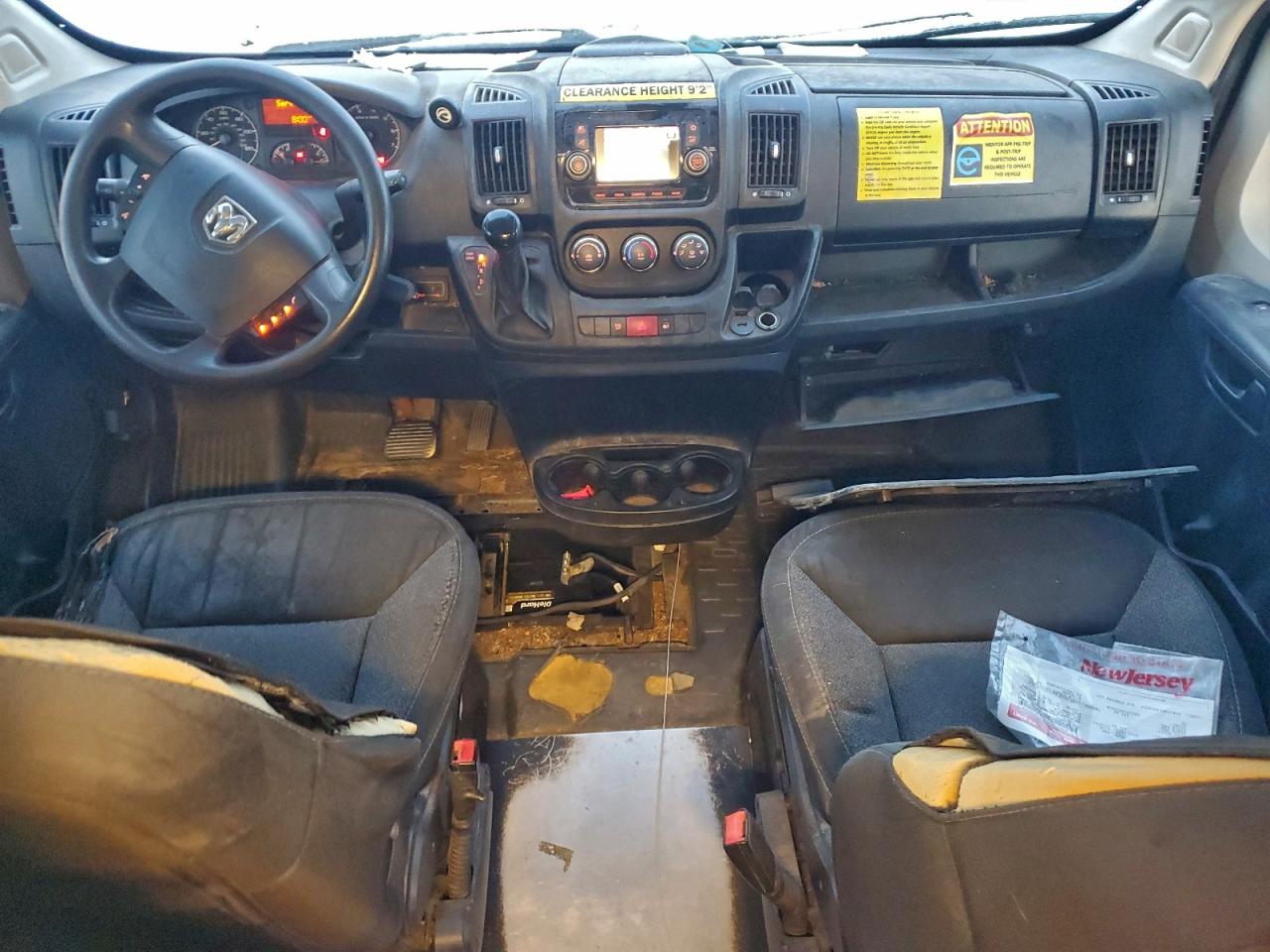 2019 RAM PROMASTER 3500 DELIVERY VAN photo 8