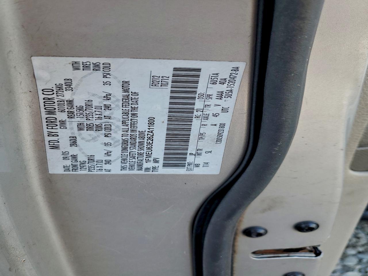 2006 FORD EXPLORER XLT photo 13