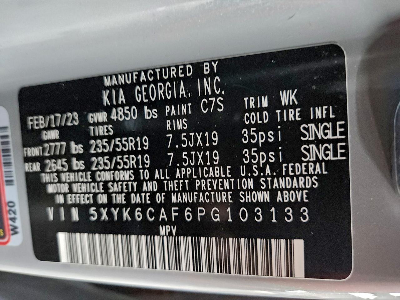 2023 KIA SPORTAGE X LINE photo 14