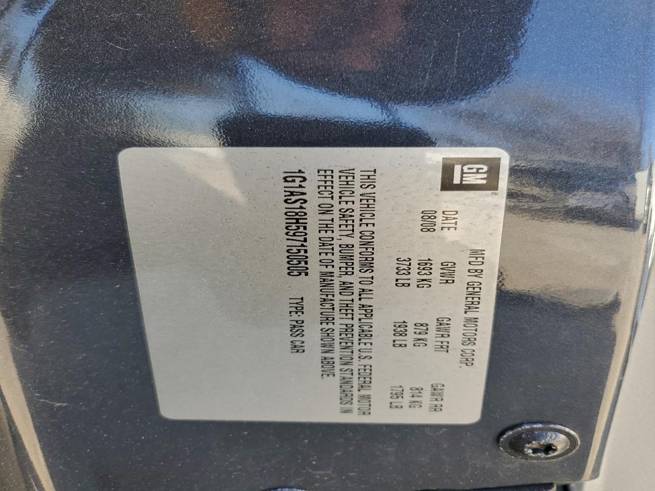 2010 CHEVROLET COBALT LS photo 12