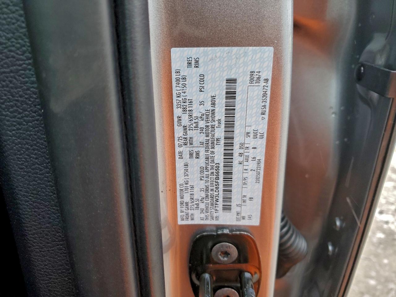 2025 FORD F150 XLT photo 12