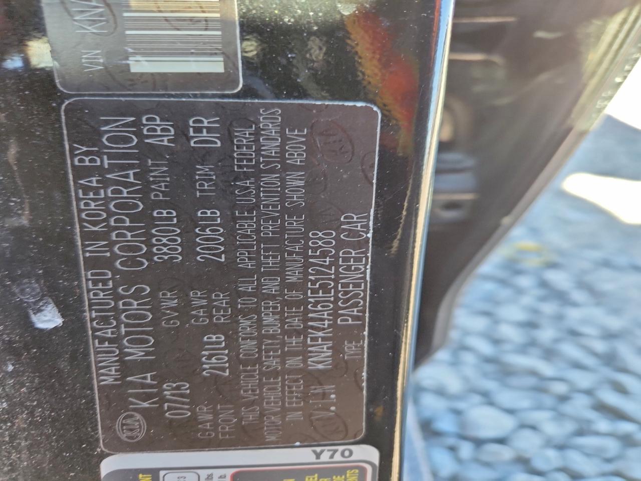 2014 KIA FORTE LX photo 23