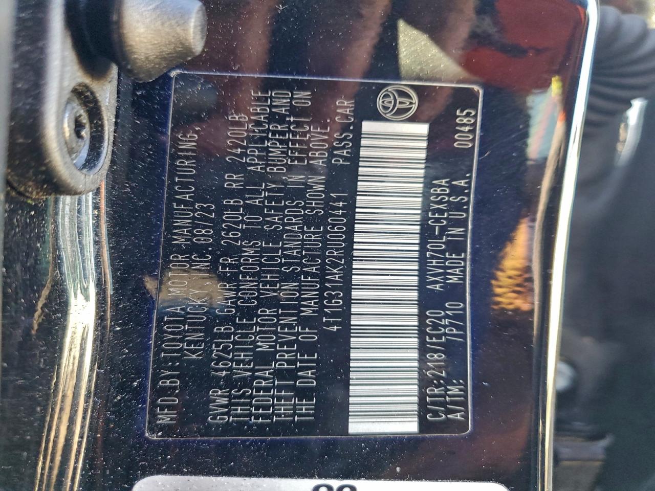 2024 TOYOTA CAMRY SE NIGHT SHADE photo 12