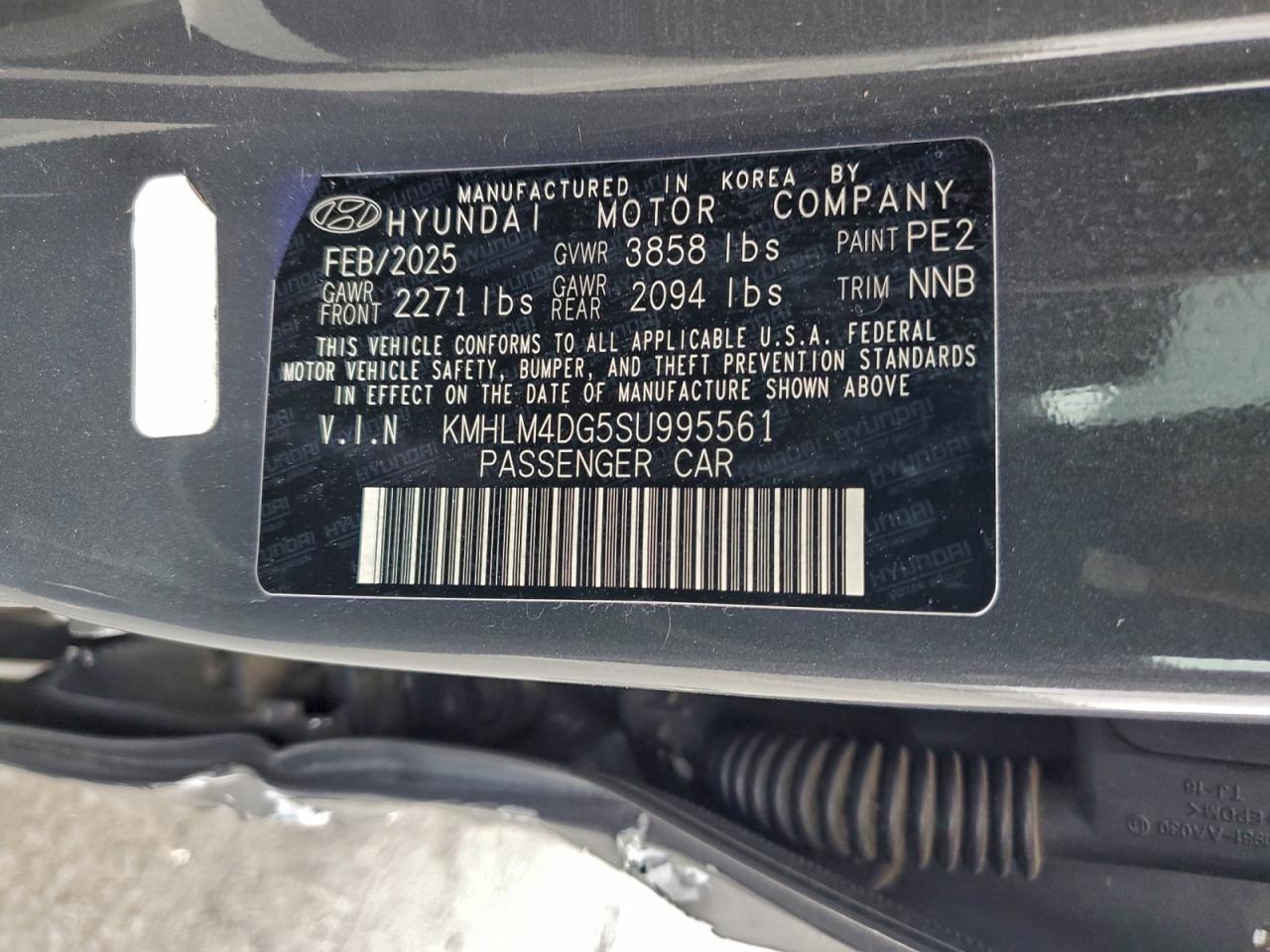 2025 HYUNDAI ELANTRA SEL SPORT photo 12