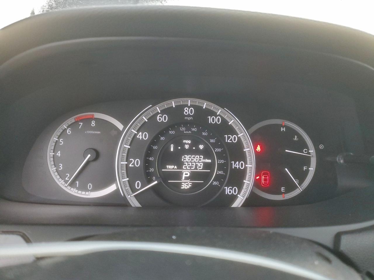2015 HONDA ACCORD LX photo 9