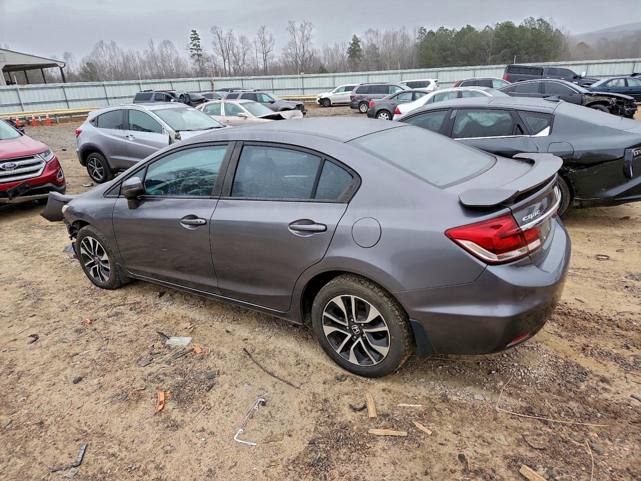 2014 HONDA CIVIC EX photo 2