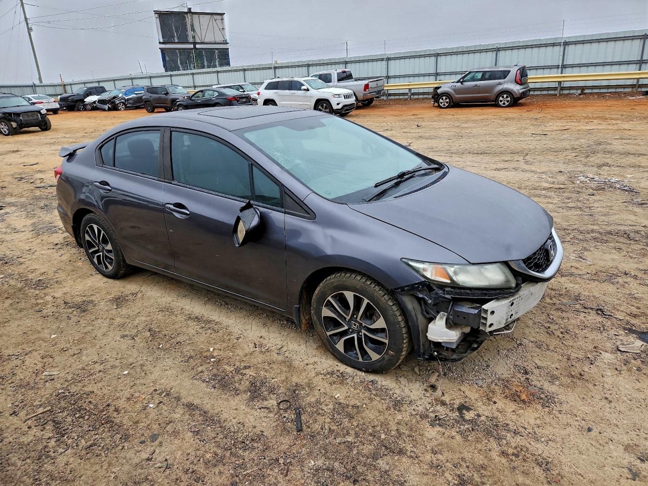 2014 HONDA CIVIC EX photo 4
