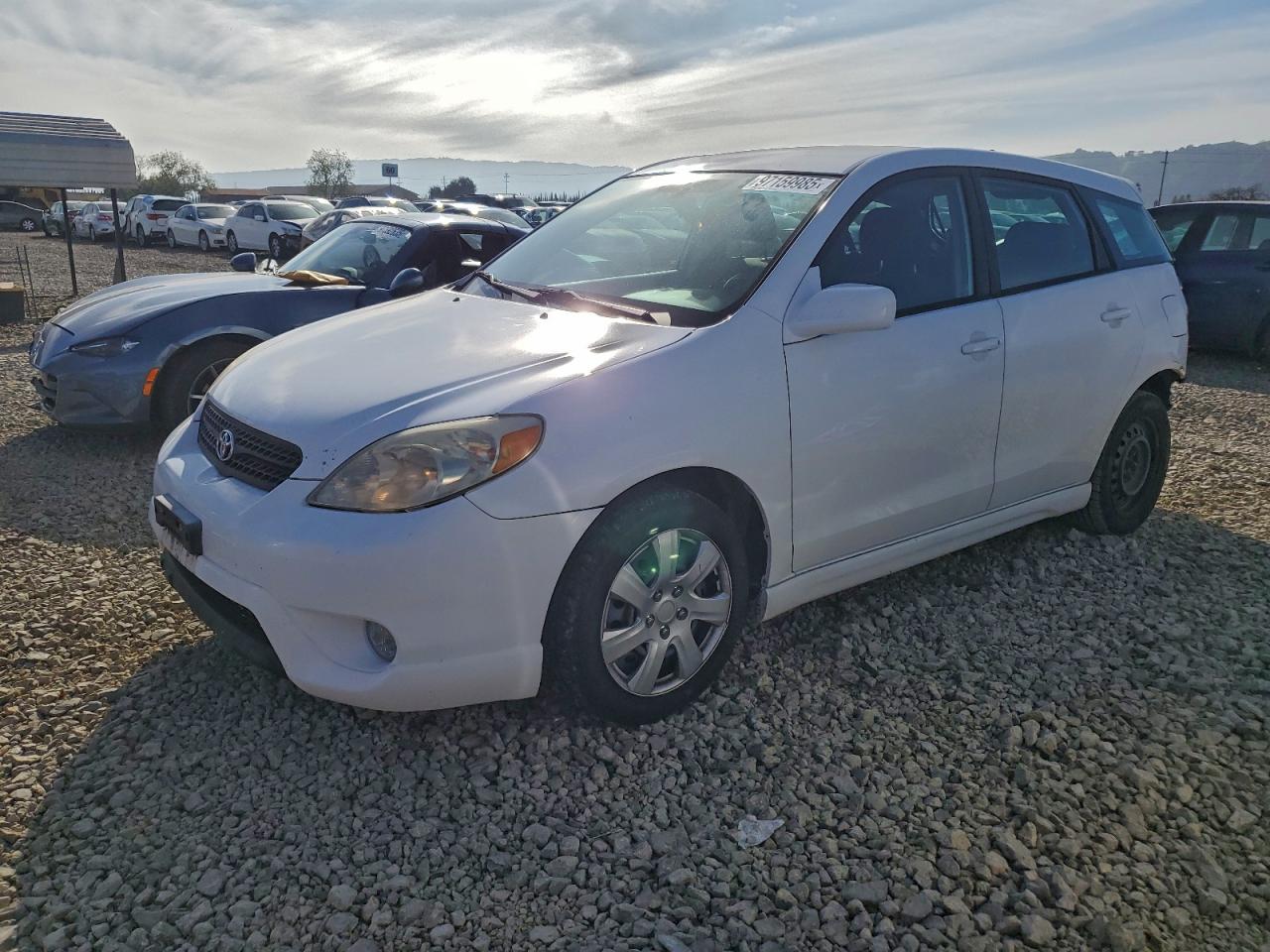 2007 TOYOTA COROLLA MATRIX XR — REAR END damage — photo 1