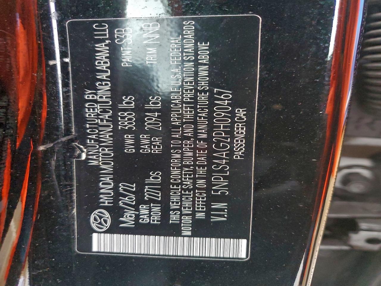 2023 HYUNDAI ELANTRA SEL photo 13