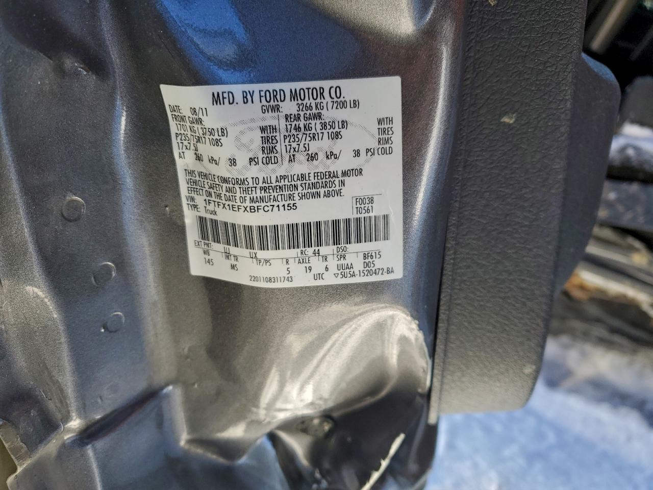 2011 FORD F150 SUPER CAB photo 12