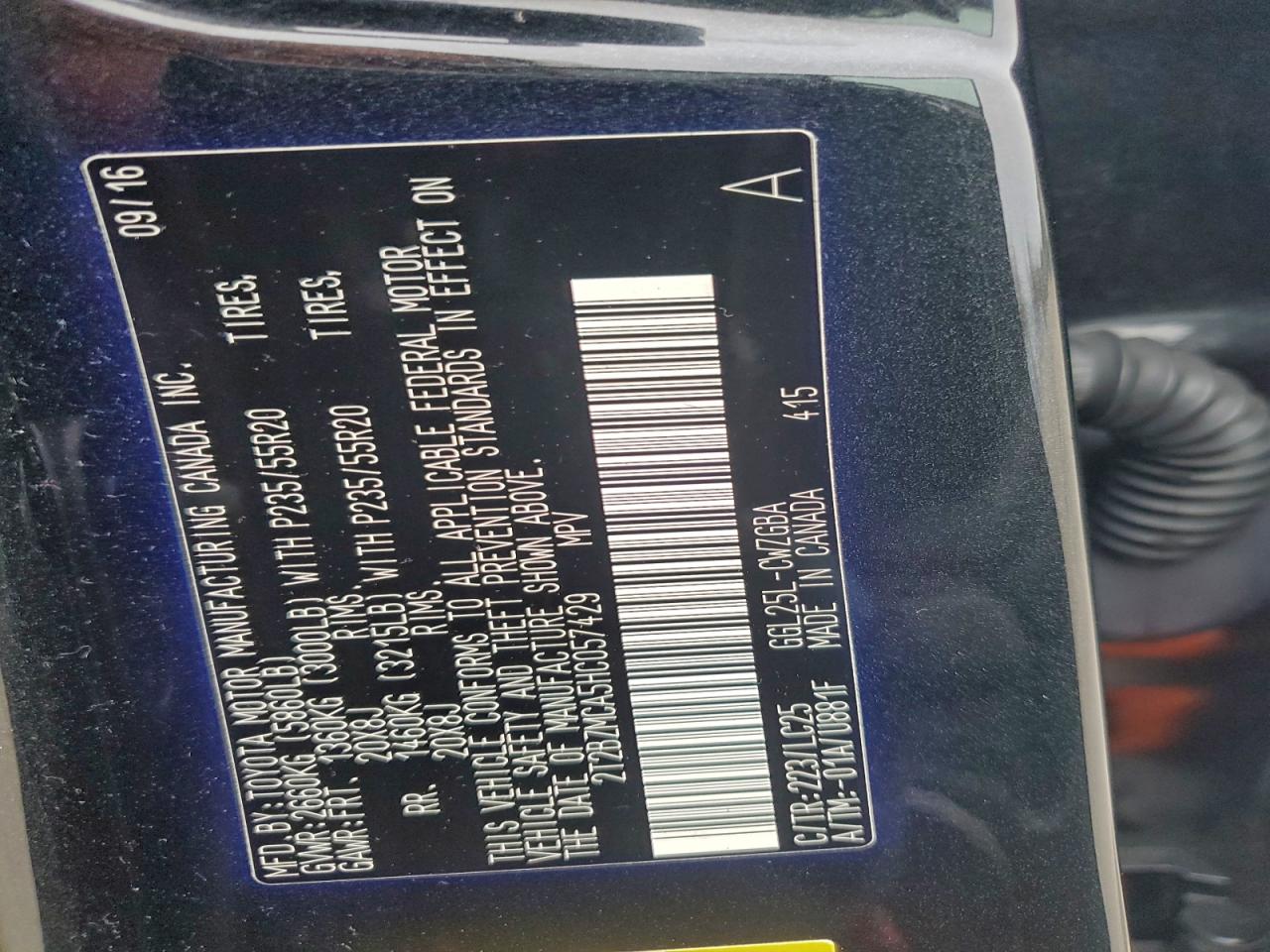 2017 LEXUS RX 350 BASE photo 13