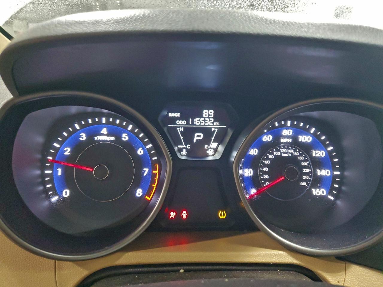 2012 HYUNDAI ELANTRA GLS photo 9