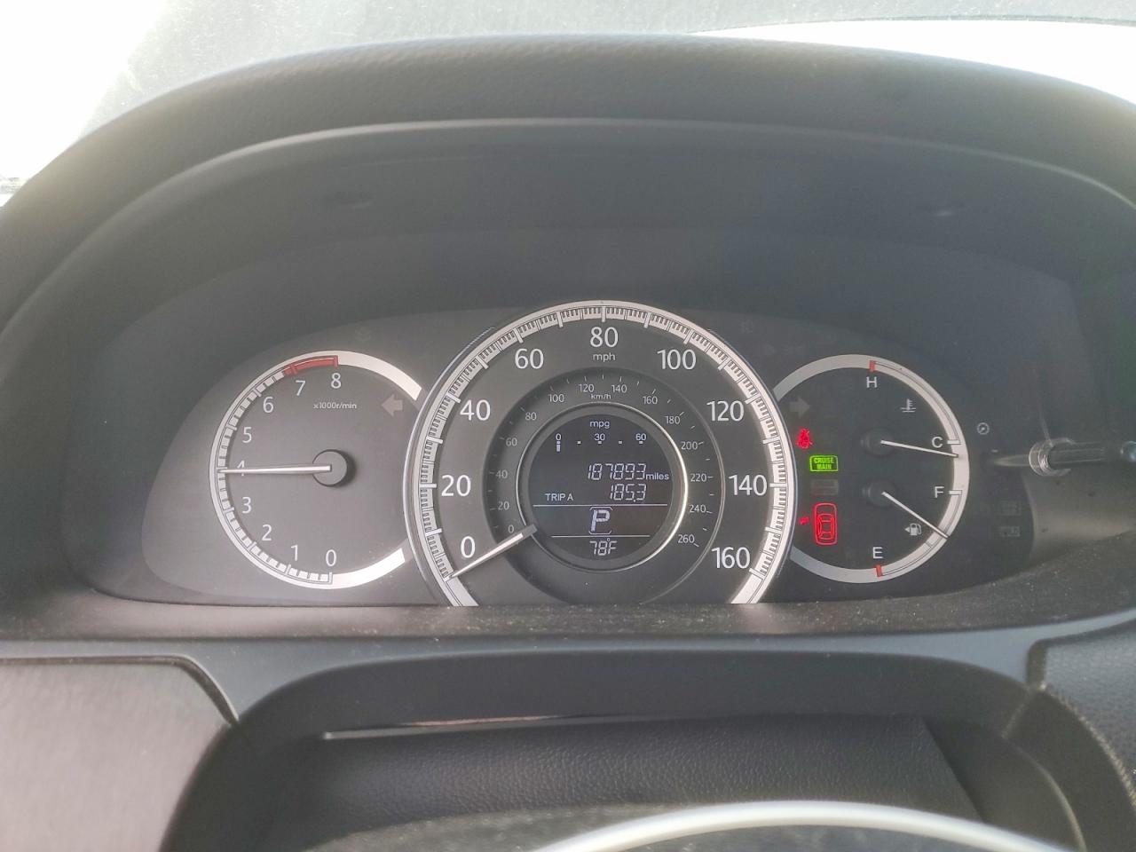 2014 HONDA ACCORD EXL photo 9