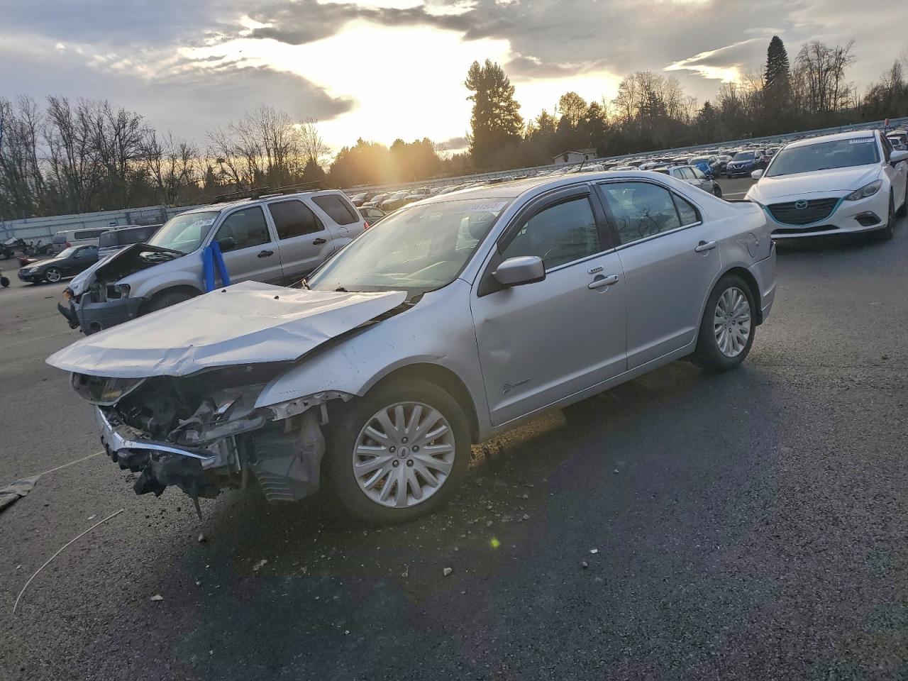 2012 FORD FUSION HYBRID — FRONT END damage — photo 1