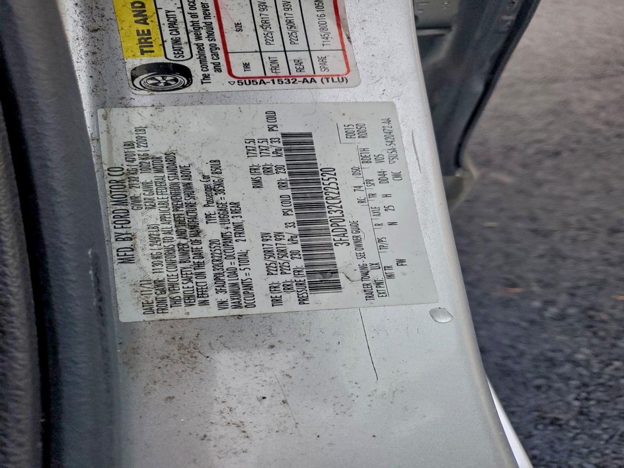 2012 FORD FUSION HYBRID photo 13
