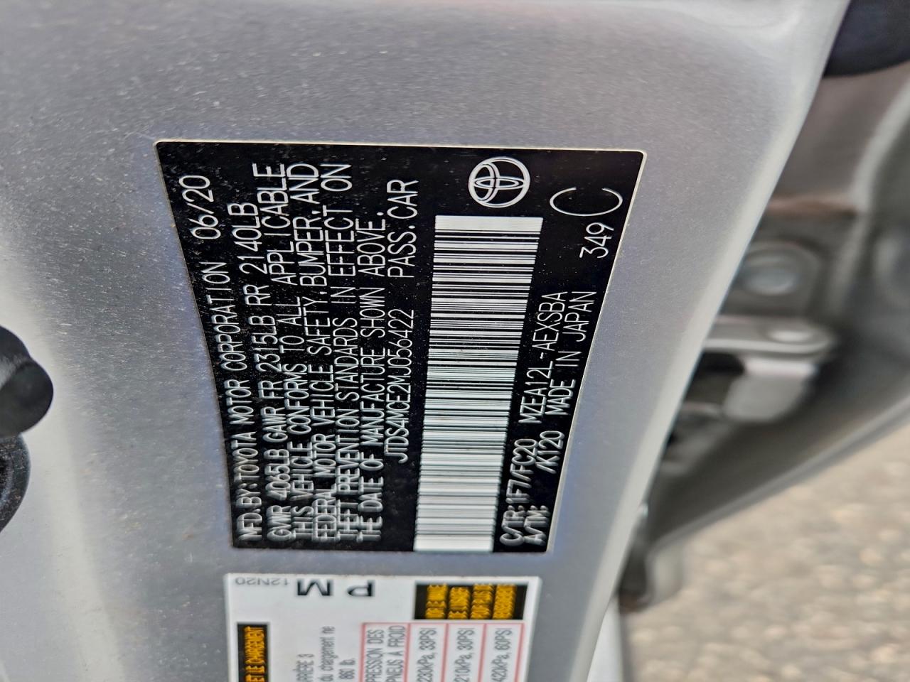 2021 TOYOTA COROLLA SE photo 12