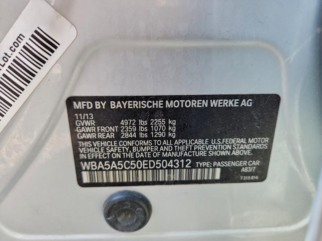 2014 BMW 528 I photo 12
