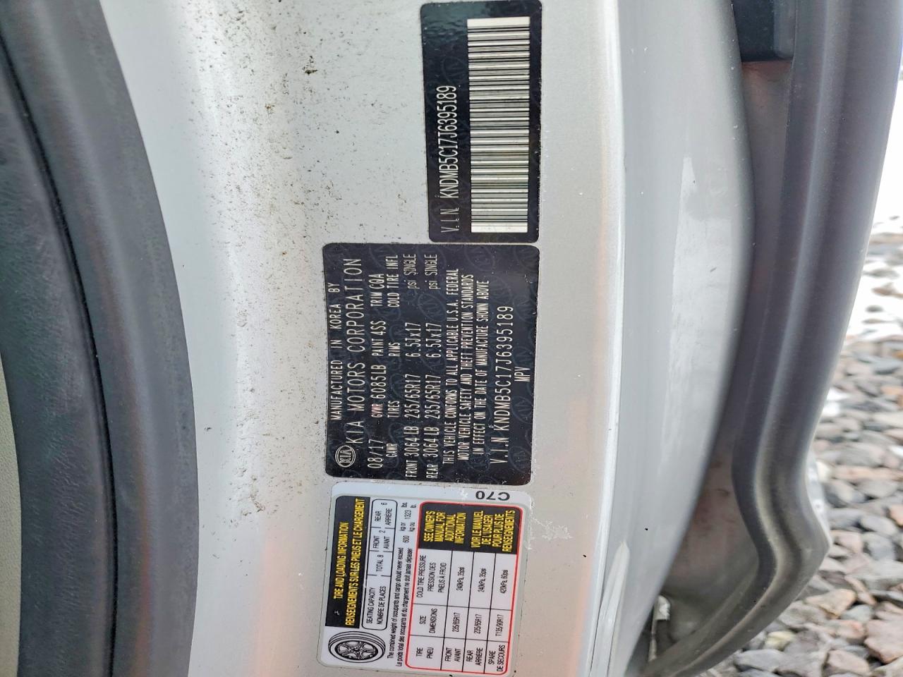 2018 KIA SEDONA LX photo 13
