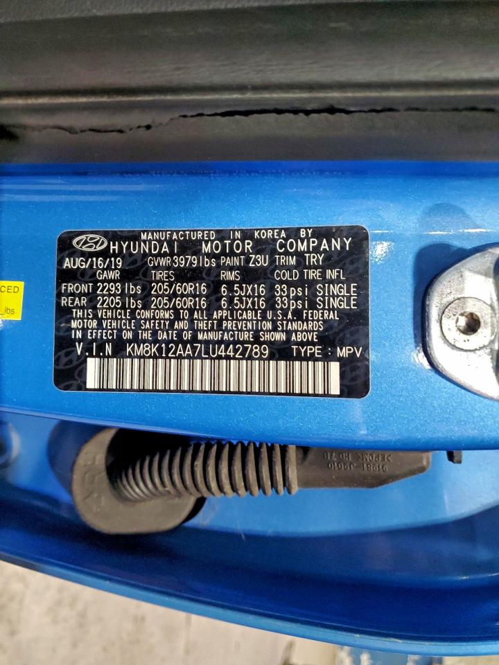 2020 HYUNDAI KONA SE photo 13