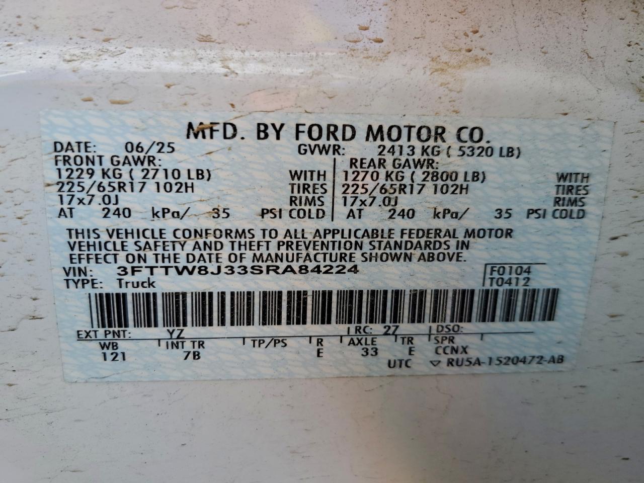 2025 FORD MAVERICK XLT photo 23