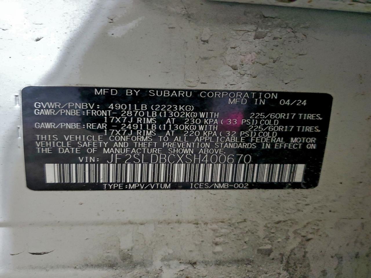 2025 SUBARU FORESTER PREMIUM photo 13