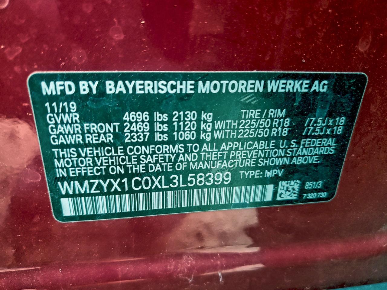 2020 MINI COOPER S COUNTRYMAN ALL4 photo 14