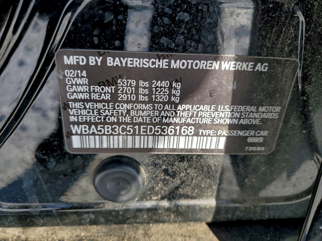 2014 BMW 535 XI photo 12