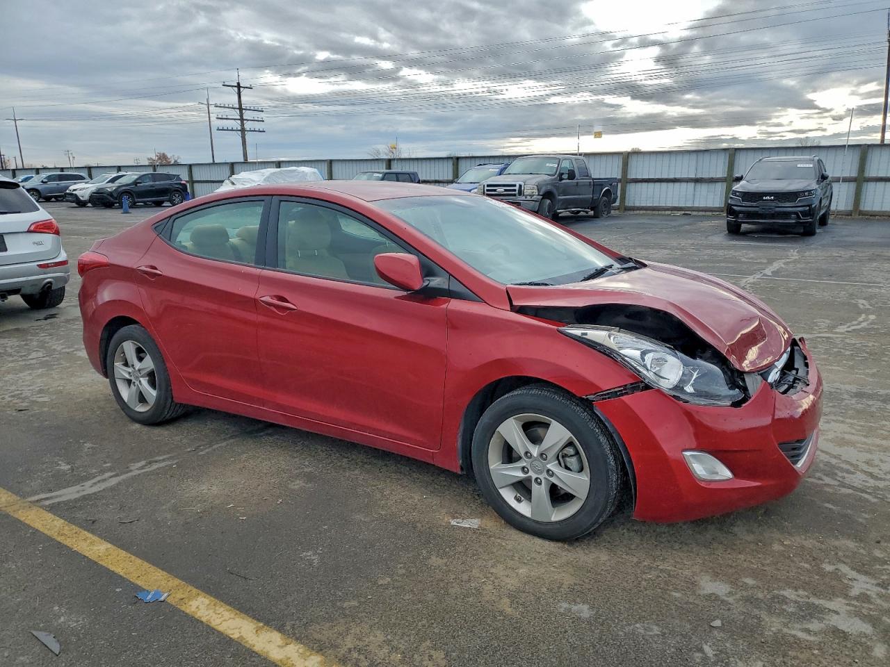 2013 HYUNDAI ELANTRA GLS photo 4