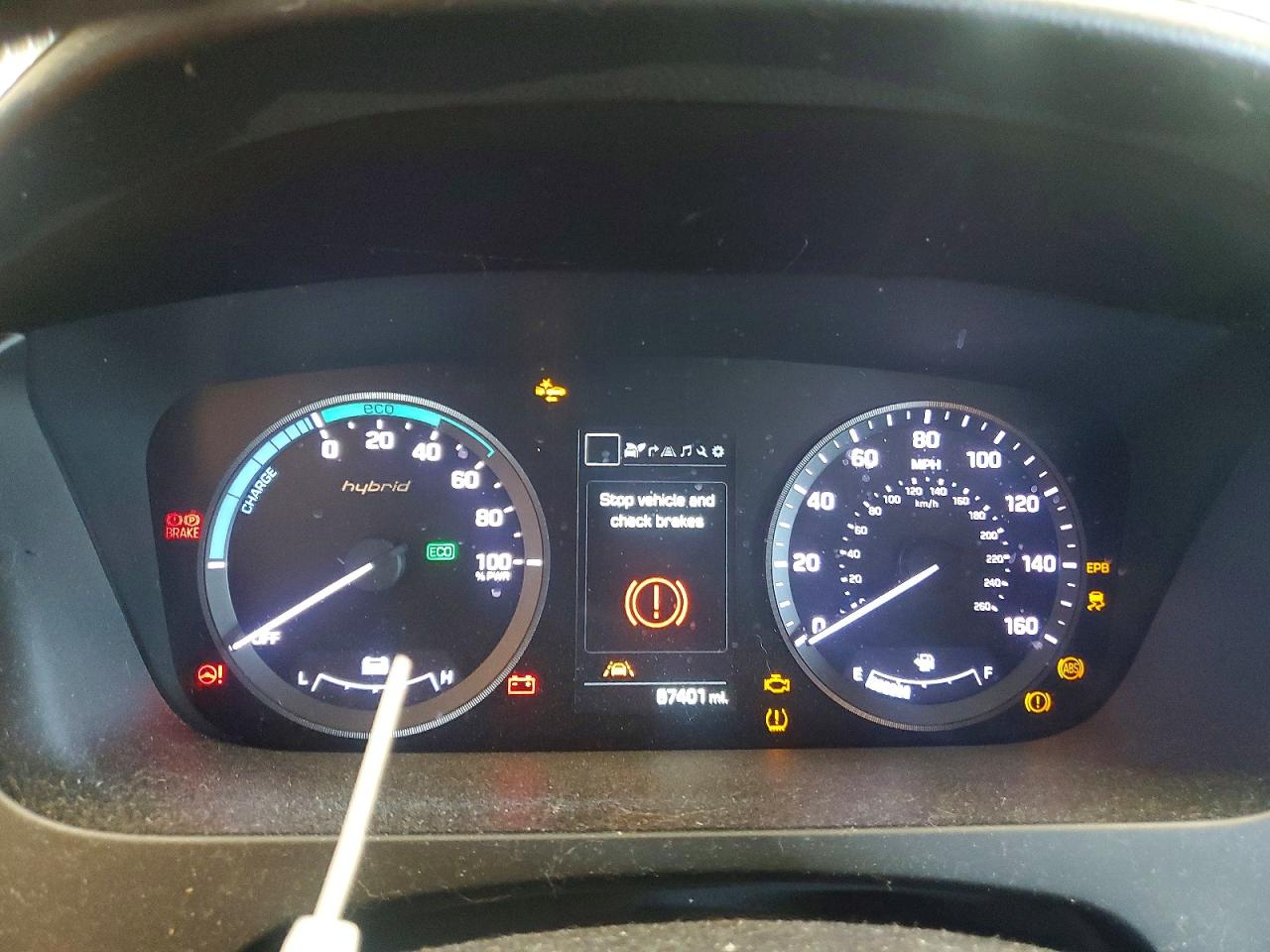 2016 HYUNDAI SONATA HYBRID photo 9