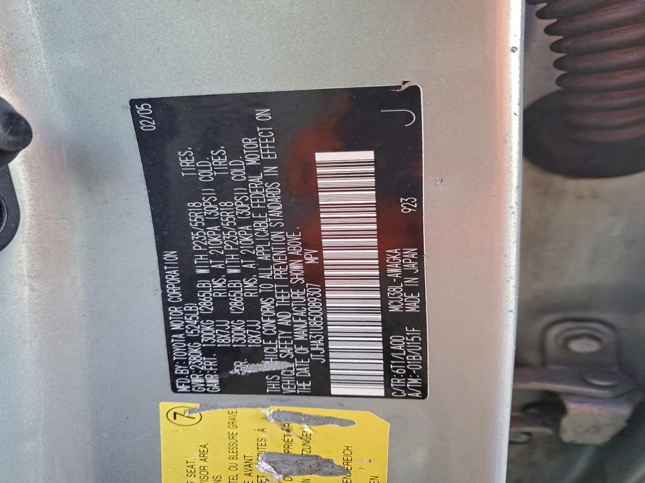 2005 LEXUS RX 330 photo 14