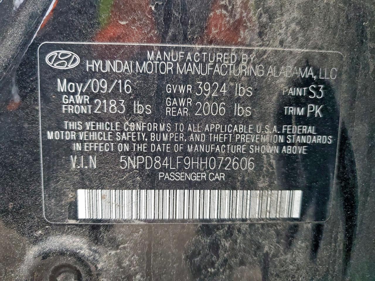 2017 HYUNDAI ELANTRA SE photo 12