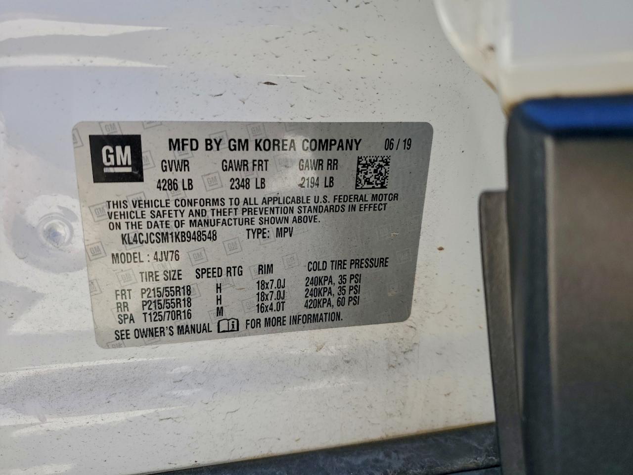 2019 BUICK ENCORE ESSENCE photo 12