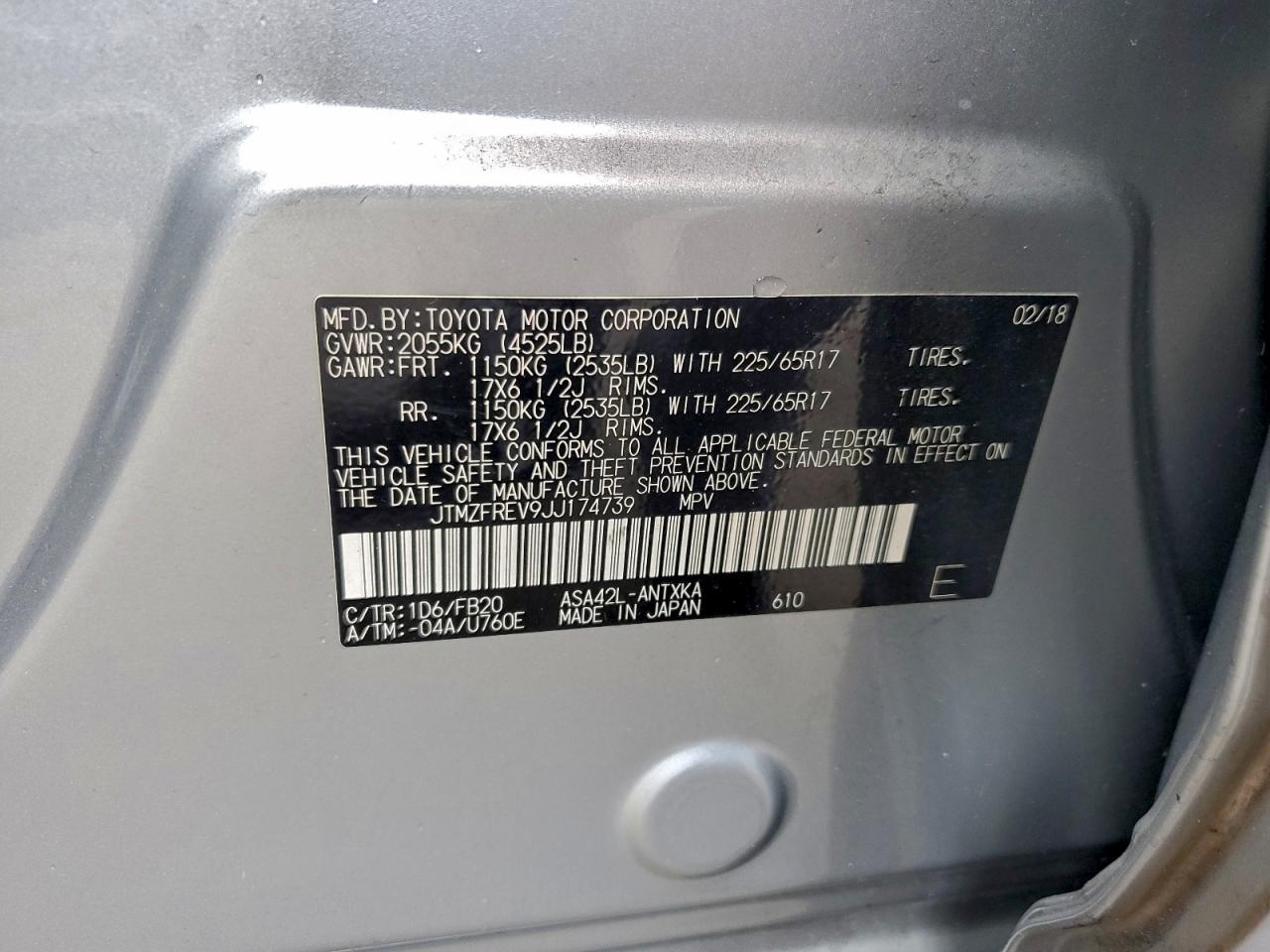 2018 TOYOTA RAV4 LE photo 12