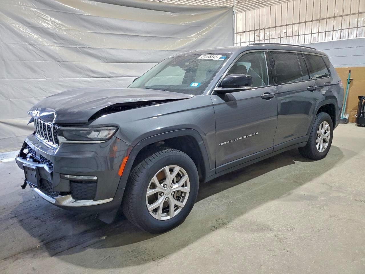 2022 JEEP GRAND CHEROKEE L LIMITED — BURN damage — photo 1